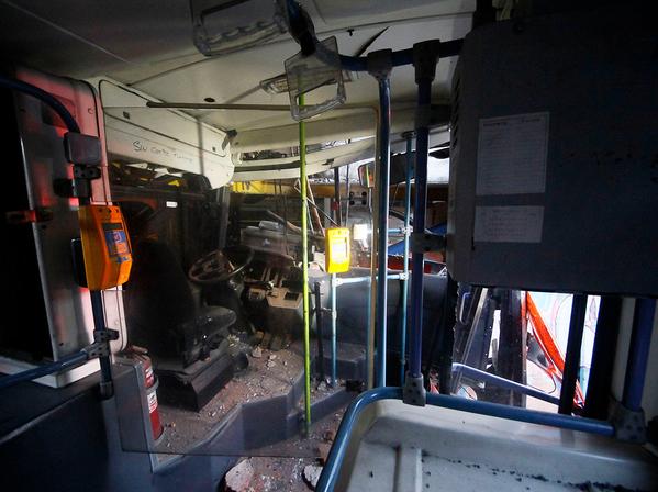 7 heridos tras colisión de bus del Transantiago con árbol en Providencia