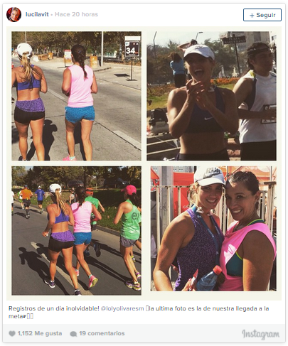 Famosos “runner” le responden las duras críticas a Guarello