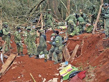 Dos guerrilleros muertos tras reinicio de bombardeos contra las FARC