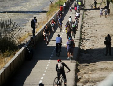 A las 10 horas comienza segundo día de pedaleo y caminata en "Yo Vivo Mapocho"