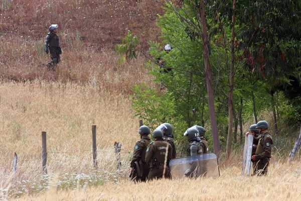 Comuneros mapuches ingresaron a fundo de Rodolfo Luchsinger en Vilcún