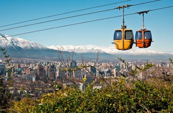 Abren concurso on line para elegir colores del nuevo teleférico de Santiago