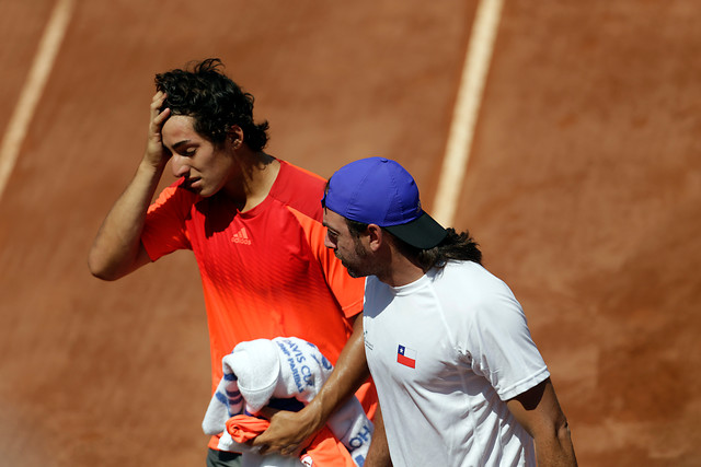 Debut y despedida: Christian Garín cayó en su estreno en el Challenger de Santos