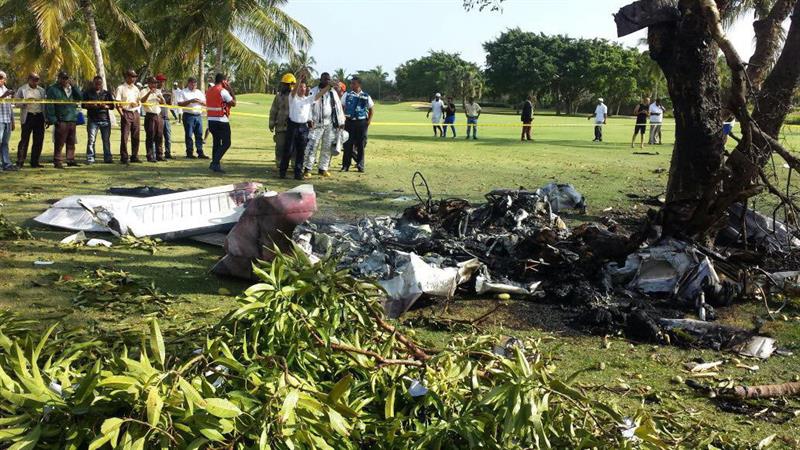 Identifican a dos chilenos en accidente aéreo en República Dominicana