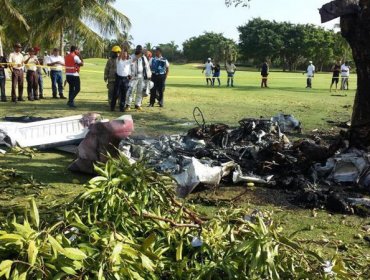 Identifican a dos chilenos en accidente aéreo en República Dominicana