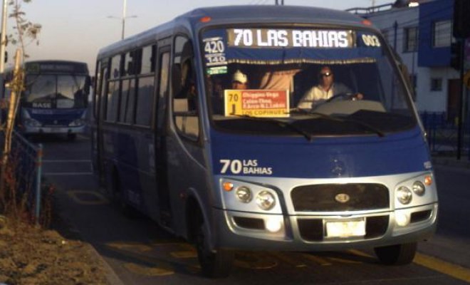 Poco impacto ha tenido el paro de taxibuses convocado para este miércoles en Concepción