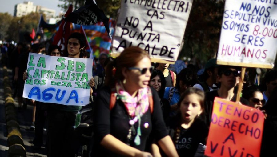 Este miércoles está convocada tercera marcha por defensa del agua en Valparaíso