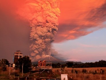 Mira la aterradora imagen que apareció tras la erupción del volcán Calbuco