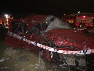 Fiscalía de Coquimbo investiga muerte de tres personas en accidente carretero