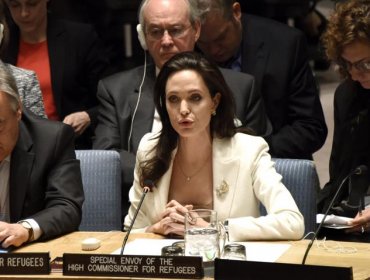 Angelina Jolie habla en nombre de los refugiados sirios en la ONU