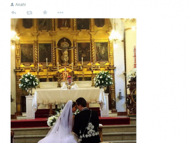 Ex RBD Anahí se casó con un gobernador de México