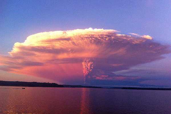 Cenizas del Calbuco llegaron a Uruguay y el sur de Brasil