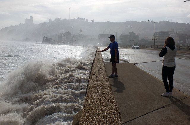 Alerta temprana preventiva por marejadas en 4 provincias de Región de Valparaíso