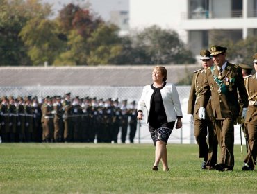 Presidenta Bachelet: Carabineros es una institución "querida y respetada" por los chilenos