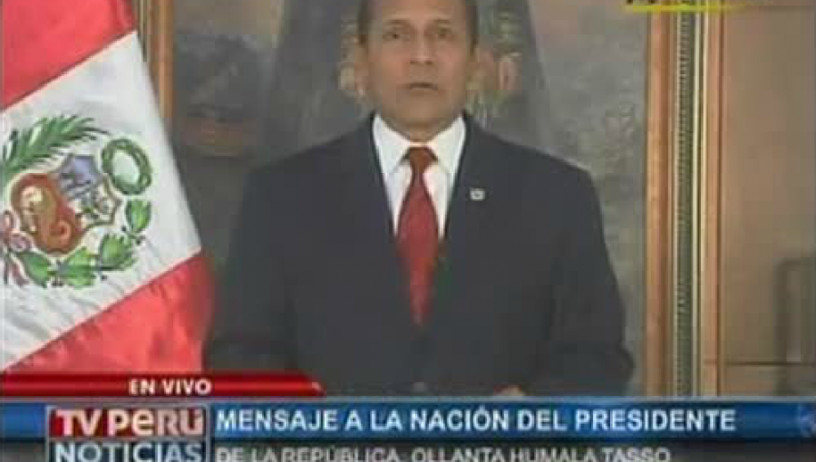 Humala anuncia vuelta de embajador a Chile tras dar por superado caso espionaje