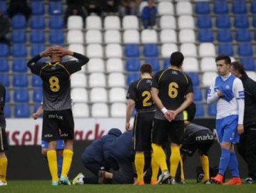 Futbolista Belga en estado crítico tras sufrir un infarto en la cancha