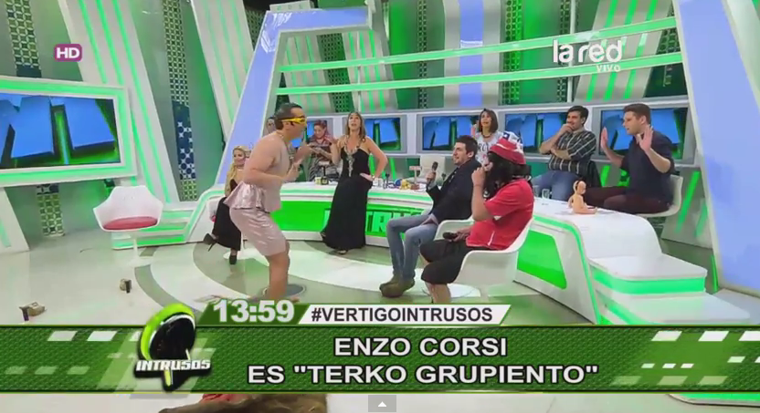 Video: Enzo Corsi volvió a la televisión con extraña imitación de Yerko Puchento