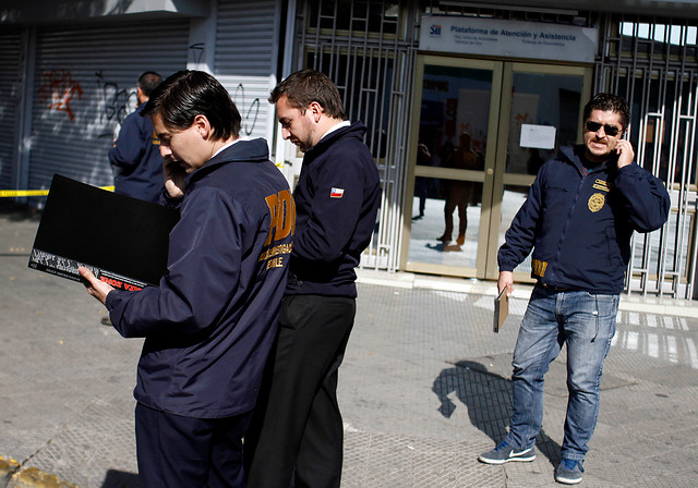 SII presentó denuncia por ataque a su oficina en Santiago Poniente