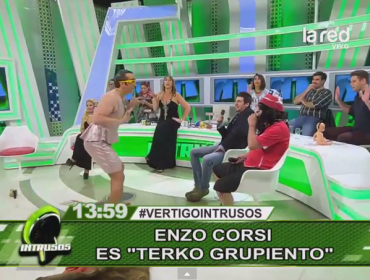 Video: Enzo Corsi volvió a la televisión con extraña imitación de Yerko Puchento