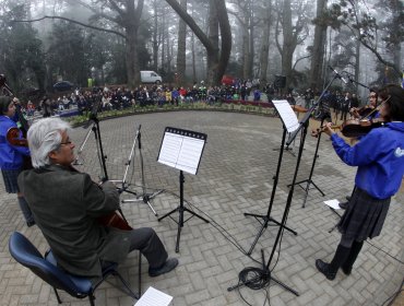 Ministra de Vivienda inauguró obras en el Cerro Caracol de Concepción