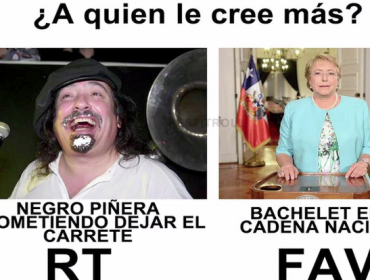 Los mejores memes de la declaración en cadena nacional de la Presidenta Bachelet