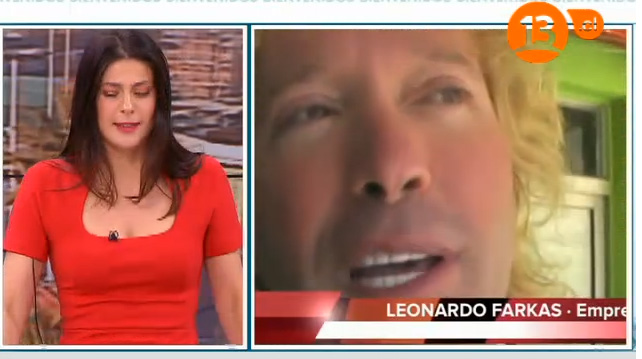 Leonardo Farkas se enojó con su amiga Tonka Tomicic tras llamado telefónico