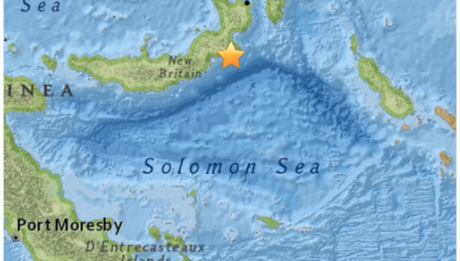 Terremoto de 6,8 grados sacude el noreste de Papúa Nueva Guinea