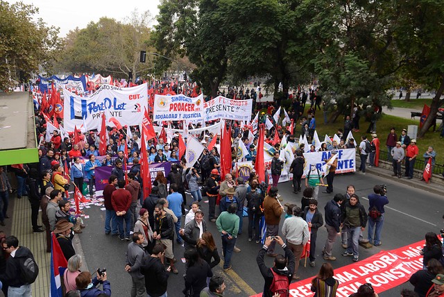 Las imágenes de marcha por el Día del Trabajador