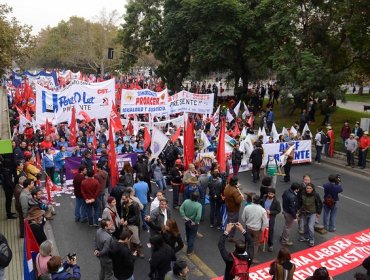 Las imágenes de marcha por el Día del Trabajador