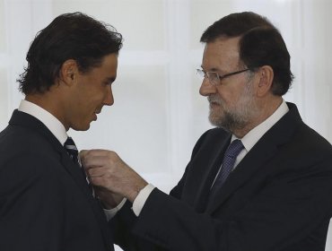 La selfie del Presidente Rajoy con Nadal