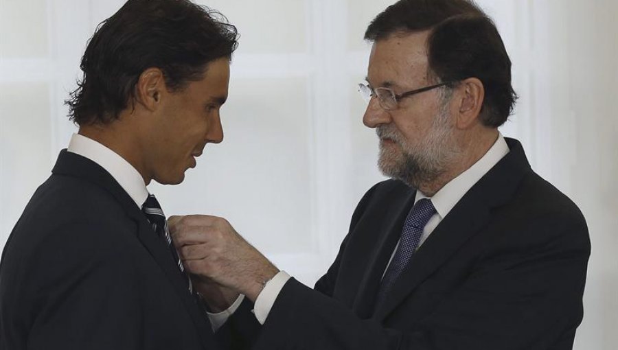 La selfie del Presidente Rajoy con Nadal