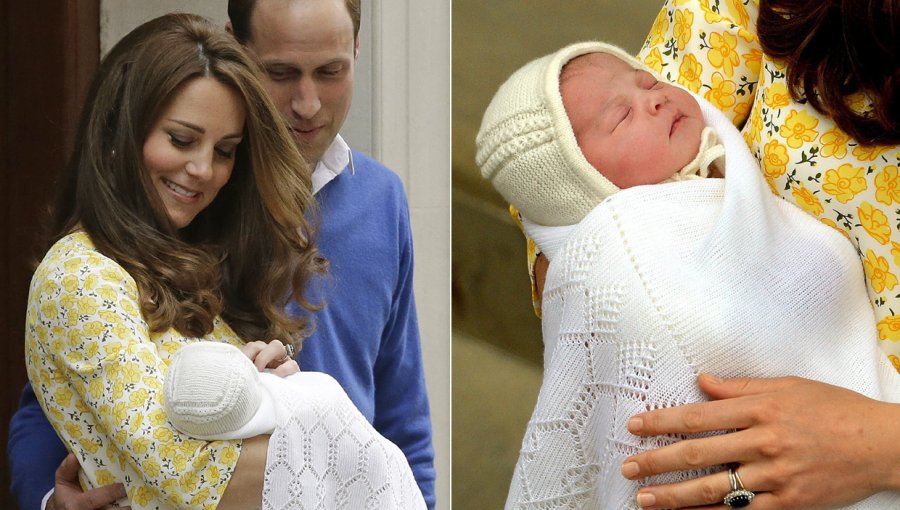 Principe William y Kate middleton presentan a su hija en sociedad