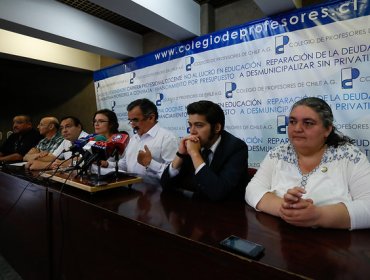 Colegio de Profesores destacó masivo acto del 1 de mayo