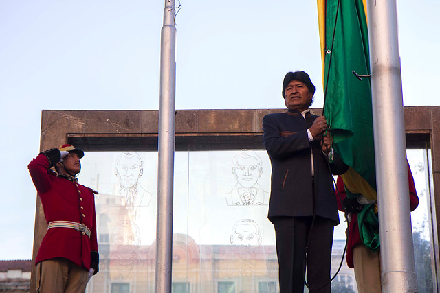Evo Morales cuestiona Constitución y respeto a los DDHH de Chile
