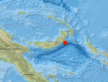 Terremoto de 7,4 grados sacude el este de Papúa Nueva Guniea