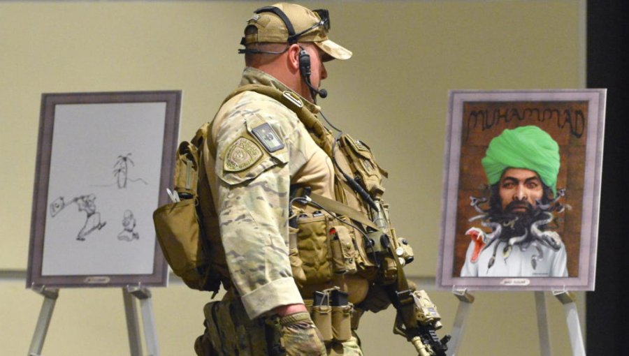 Identifican a segundo protagonista de tiroteo durante exposición de Mahoma en Texas