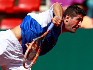 Tenis: Hans Podlipnik cayó de entrada en el challenger de Roma