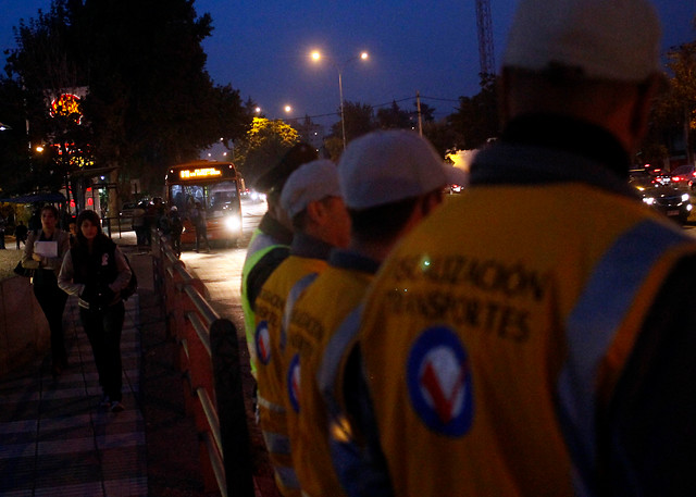 Transantiago: van 7.700 controles con 4.600 infracciones en 2015