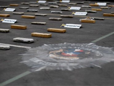 Detienen a narcotraficantes que traían más de dos millones de dosis a Santiago