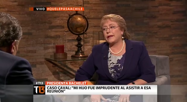 Video: Presidenta Michelle Bachelet pide renuncia de Gabinete