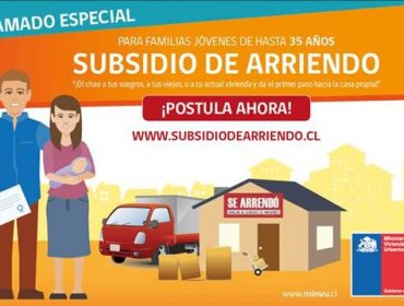 Conoce los pasos para postular al Subsidio de Arriendo para jóvenes de 18 a 35 años