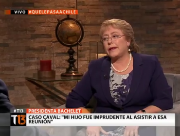 Video: Presidenta Michelle Bachelet pide renuncia de Gabinete