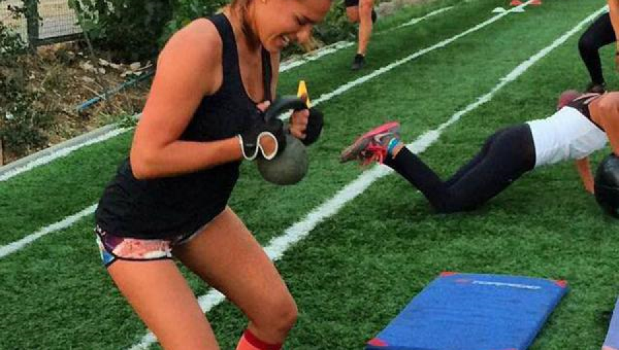 El duro ejercicio fitness que une a Gianella Marengo y al Matador Salas