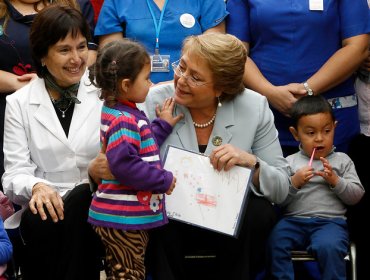 Presidenta Bachelet lanzó programa de salud bucal para párvulos