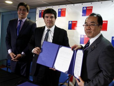 Chile y Japón firman acuerdo de cooperación en teconología y comunicaciones