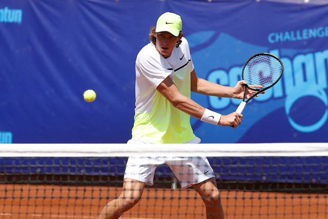 Tenis: Nicolás Jarry se instaló en cuartos de final del Challenger de Cali