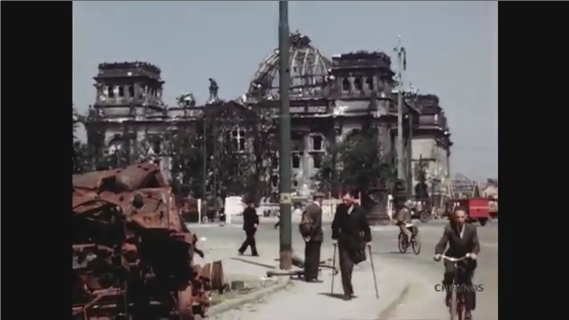 Video: Increíble video a color de Berlín días después de la II Guerra Mundial