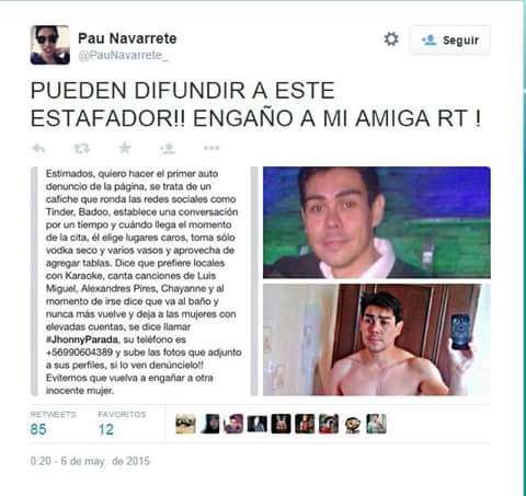 Johnny Parada: El chileno que hizo “perro muerto” con su cita de Tinder
