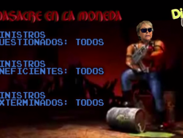 Video: "Bache Nukem, Masacre en La Moneda": El juego online de Bachelet y sus ministros