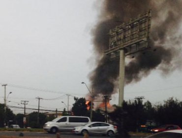 Un muerto dejó un voraz incendio en Estación Central